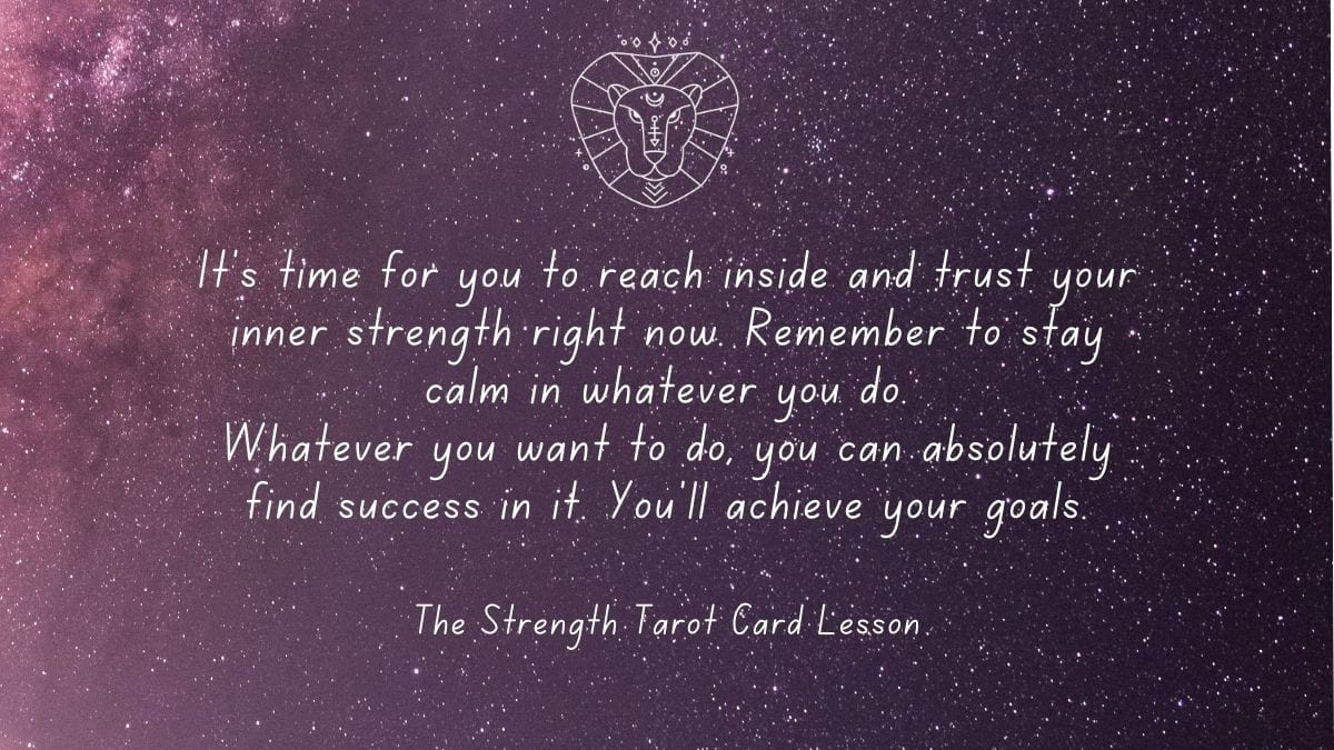 The Lessons The Strength Card Wants To Teach You
