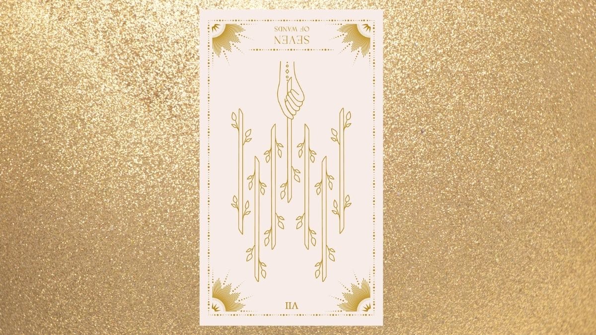 Seven Of Wands Tarot Card Reversed