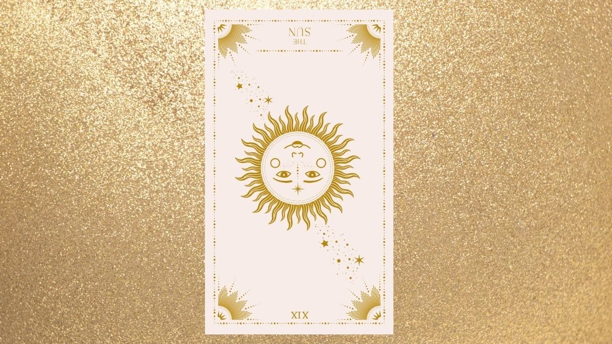 The Sun Tarot Card Reversed