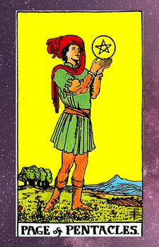 Page Of Pentacles Tarot Card