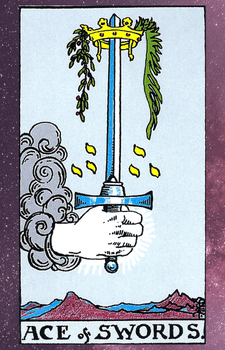 Ace Of Swords Tarot Card