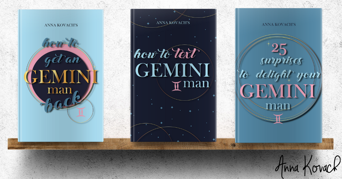 Gemini Man Secrets Bonus Books by Anna Kovach Astrologer