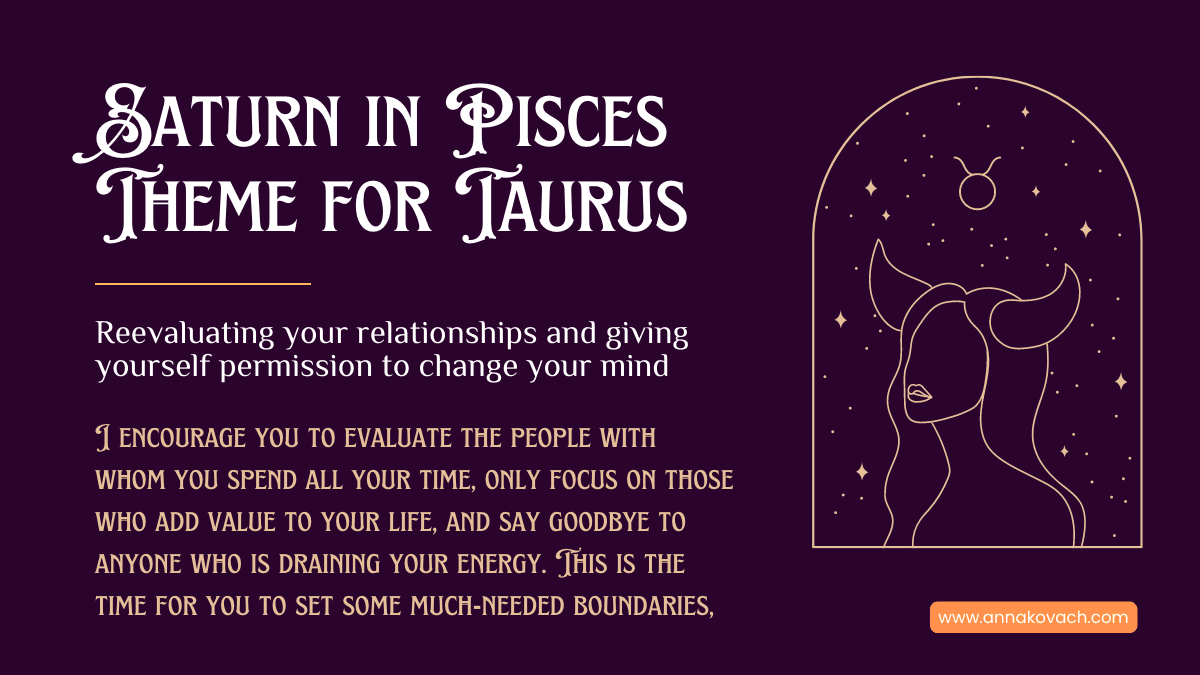 saturn in pisces for taurus